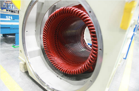 Wound generator stator - windings